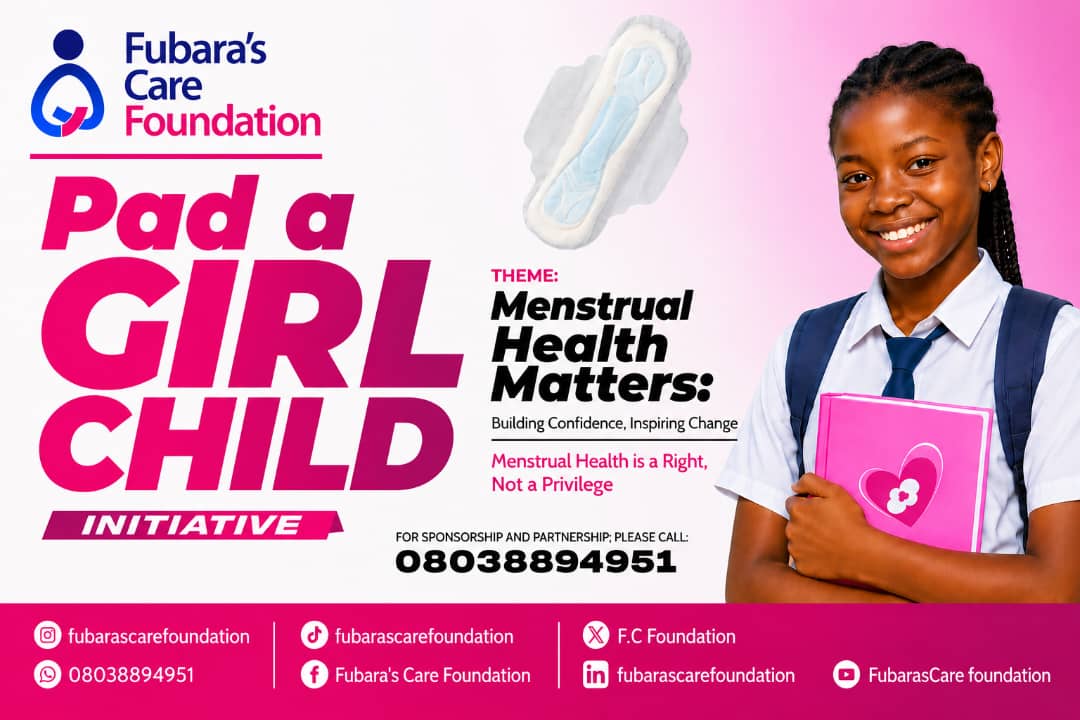 Pad a Girl Child Initiative flyer
