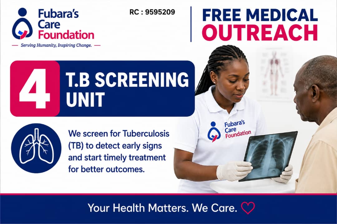 Free Medical Outreach — T.B Screening Unit