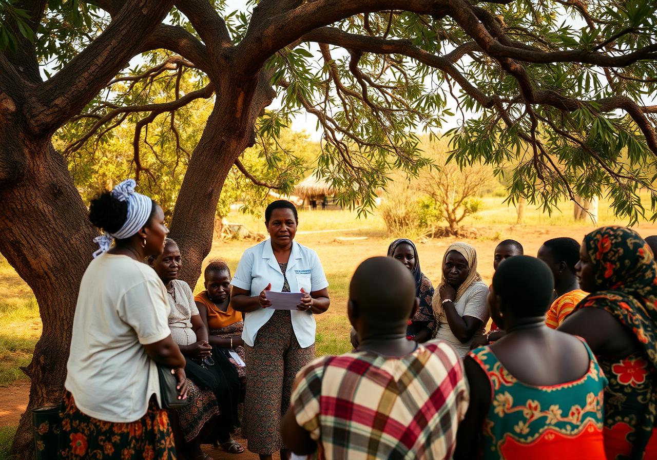 Community health education session